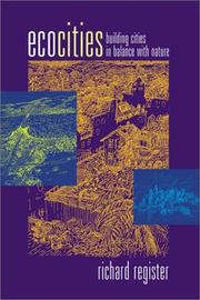 Cover of: Ecocities by Richard Register