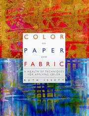 Cover of: Color on Paper and Fabric