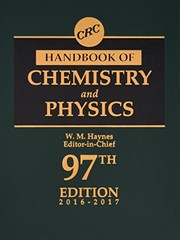 Cover of: CRC Handbook of Chemistry and Physics, 97th Edition by William M. Haynes