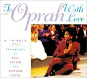 Cover of: To Oprah with love: a tribute : photographs
