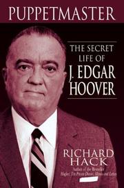 Cover of: Puppetmaster: The Secret Life of J. Edgar Hoover