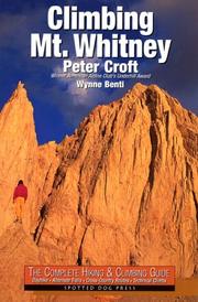 Cover of: Climbing Mt. Whitney by Peter Croft