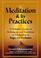 Cover of: Meditation & Its Practices