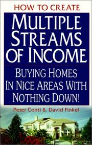 How to create multiple streams of income by Peter Conti