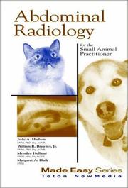 Cover of: Abdominal Radiology for the Small Animal Practitioner: Made Easy Series (Made Easy)