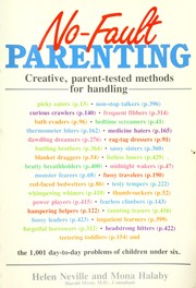 Cover of: No-fault parenting