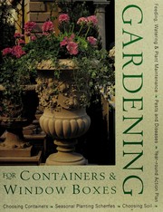 Cover of: Gardening for Containers & Window Boxes by Sean Connolly