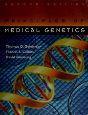 Cover of: Principles of medical genetics