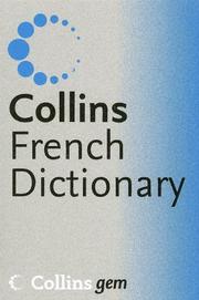 Cover of: Collins Gem French, 8th Edition (Collins Gem)