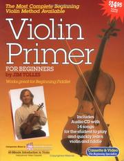 Cover of: Violin Primer by Jim Tolles, Jim Tolles