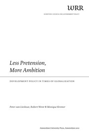 Cover of: Less pretension, more ambition by Peter van Lieshout