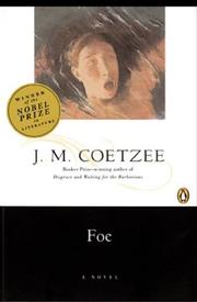 Cover of: Foe by J. M. Coetzee