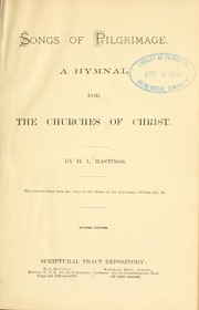 Cover of: Songs of pilgrimage: a hymnal for the churches of Christ