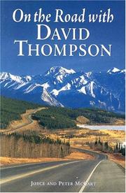 On the road with David Thompson by J. McCart