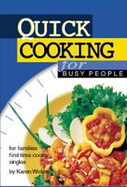 Cover of: Quick Cooking | Karen Wokes