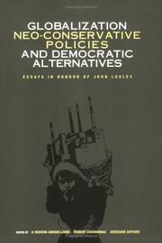 Cover of: Globalization, Neo-Conservative Policies and Democratic Alternatives by 