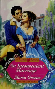 Cover of: An Inconvenient Marriage by Maria Greene