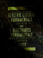 Cover of: Electronic Fundamentals by Thomas L. Floyd