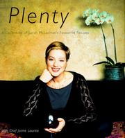 Cover of: Plenty: A Collection of Sarah McLachlan's Favorite Recipes