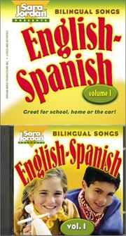 Cover of: Bilingual Songs: English - Spanish vol. 1, CD with book (Bilingual Songs)