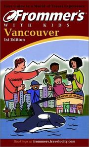 Cover of: Frommer's Vancouver with Kids