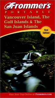 Cover of: Frommer's Portable Vancouver Island, the Gulf Islands and San Juan Islands by Chris McBeath