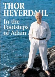 Cover of: In the Footsteps of Adam: A Memoir