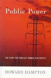 Cover of: Public Power by Howard Hampton