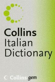 Cover of: Collins Gem Italian, 6th Edition (Collins Gem) by Harper Collins Publishers