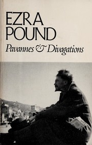 Cover of: Pavannes and divagations. by Ezra Pound