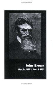 Cover of: John Brown: May 9, 1800 - Dec. 2, 1859