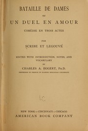 Cover of: Bataille de dames by Eugène Scribe