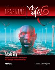 Cover of: Learning Maya 6 | Modeling