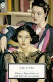 Cover of: Chance Acquaintances and Julie de Carneilhan (Twentieth Century Classics)