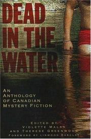 Cover of: Dead in the Water: An Anthology of Canadian Mystery Fiction (Rendezvous Crime)
