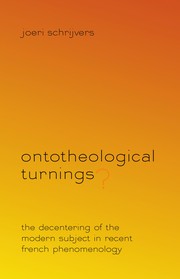 Ontotheological turnings? by Joeri Schrijvers
