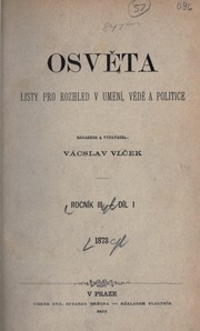 Cover of: Osvta: listy pro rozhled v umní, vd a politice