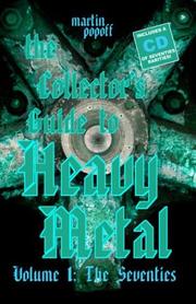 Cover of: The Collector's Guide to Heavy Metal: Volume 1 by Martin Popoff