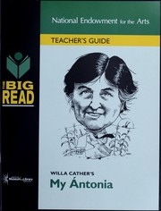 Cover of: Willa Cather's My Ántonia: teacher's guide
