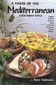 Cover of: A Taste of the Mediterranean: Vegetarian Style