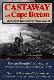 Cover of: Castaway on Cape Breton: Ensign Prenties' narrative, 1780