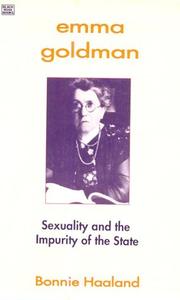 Cover of: Emma Goldman by Bonnie Haaland