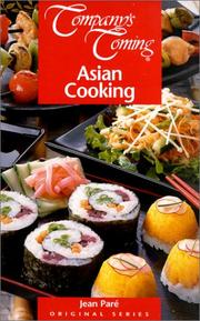 Asian Cooking (Company's Coming) (Company's Coming) by Jean Pare