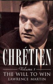 Cover of: Chretien: The Will to Win