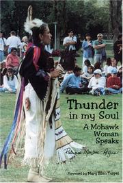 Cover of: Thunder in my soul: a Mohawk woman speaks