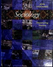 Cover of: Sociology: discovering society
