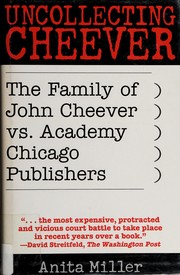 Uncollecting Cheever by Anita Miller