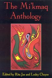 Cover of: The Mi'kmaq anthology