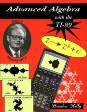 Cover of: Advanced Algebra with the TI-89