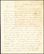 [Letter to] My dear Miss Weston by Elizabeth Rotch Arnold